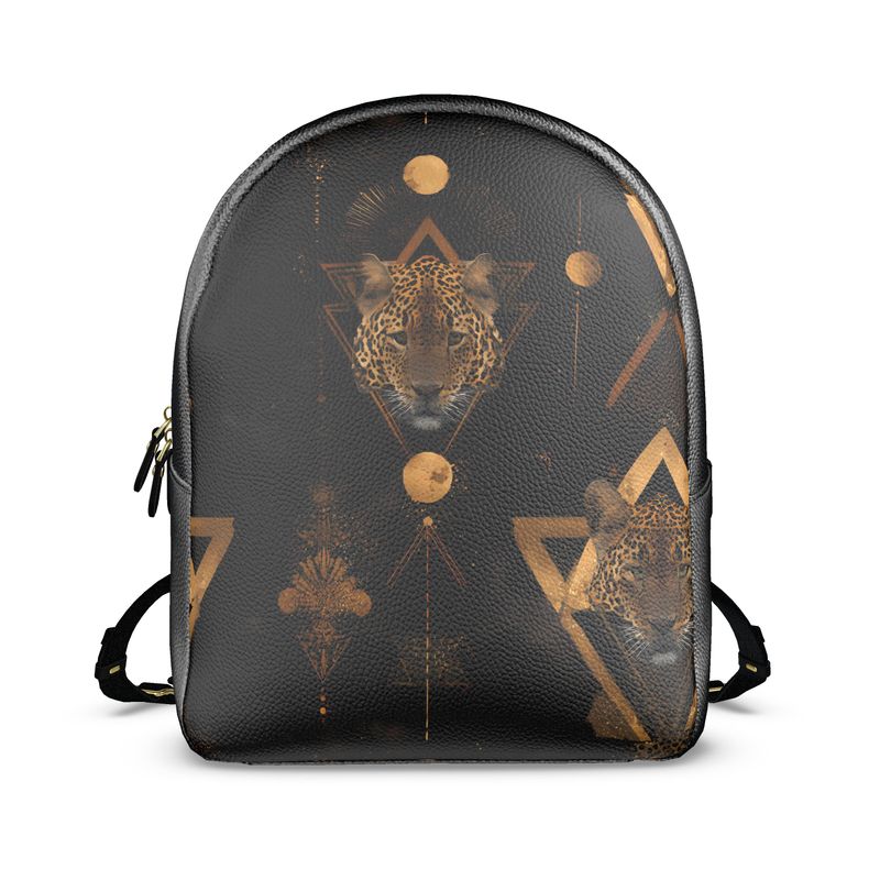 Golden Nova Colville Leather Backpack