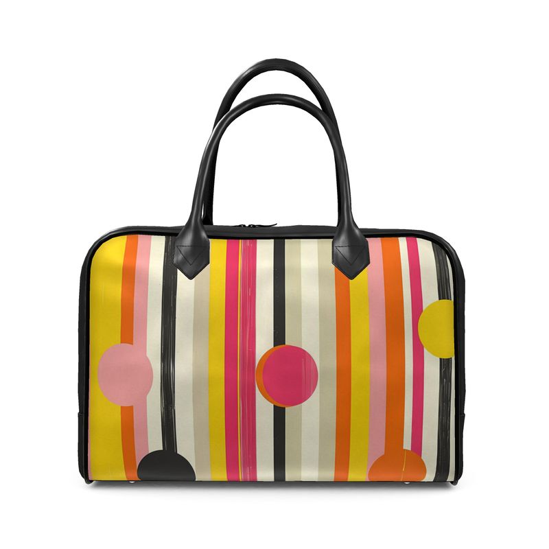 The Nova Polka-Stripes Holdall