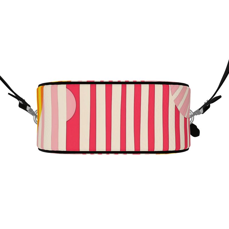 Oriah Nova™ Polka-stripes Round Box Bag