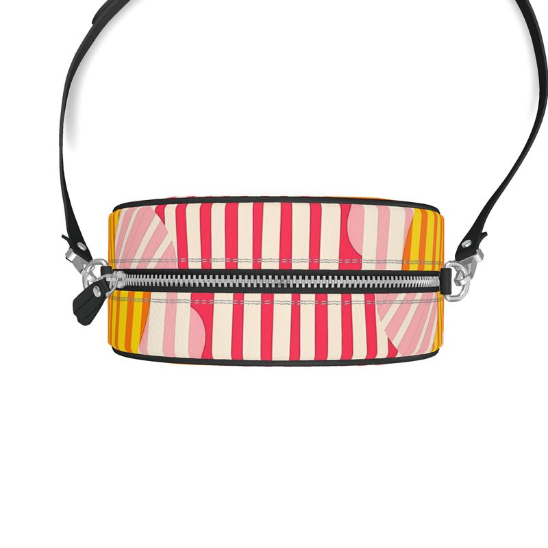 Oriah Nova™ Polka-stripes Round Box Bag