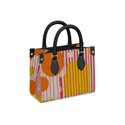 Oriah Nova™ Polka-stripes Mini Bonchurch Shopper Bag