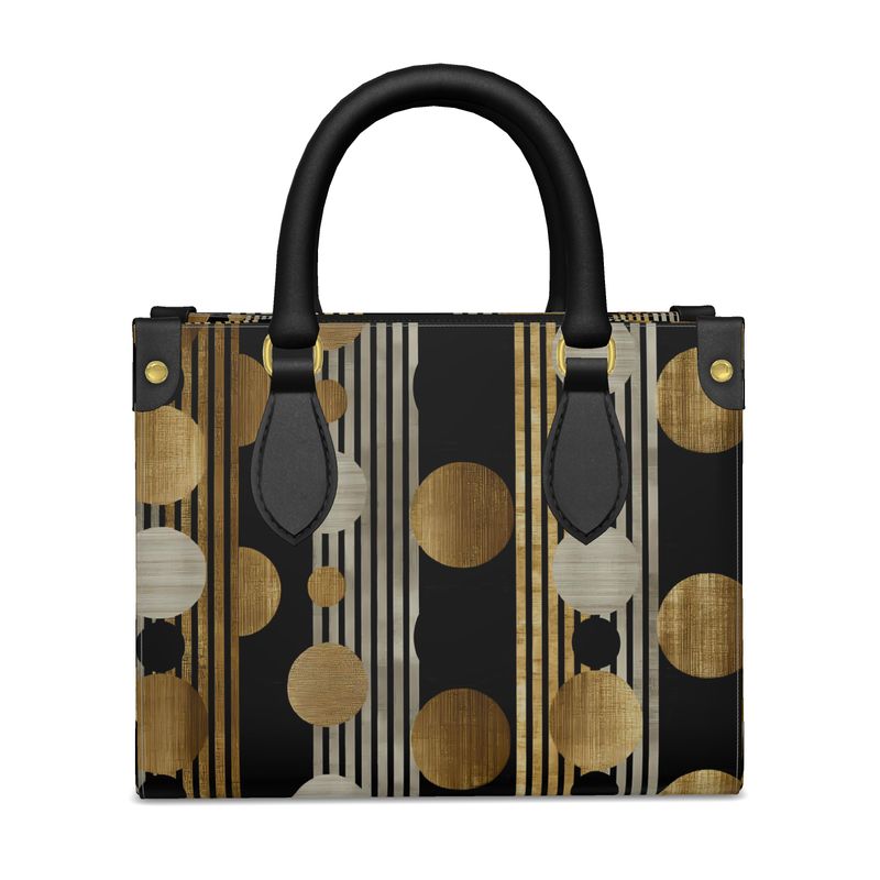 Oriah Nova™ Polka-stripes Mini Bonchurch Shopper Bag