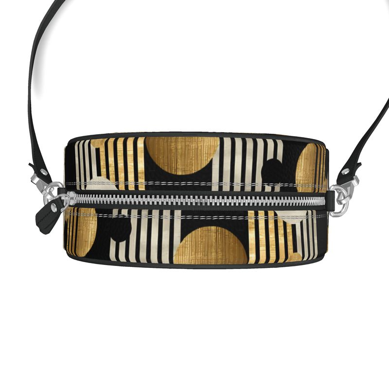 Oriah Nova™ Polka-stripes Round Box Bag