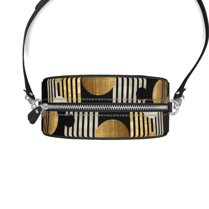 Oriah Nova™ Polka-stripes Round Box Bag