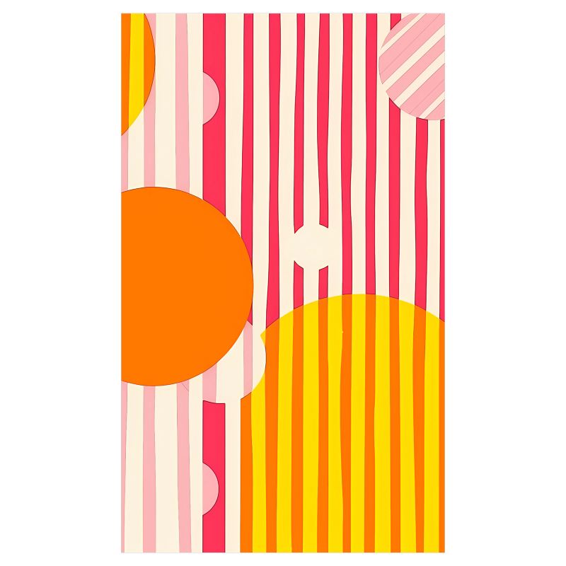 Oriah Nova™ "Solstice Stripes" Luxury Statement Curtains