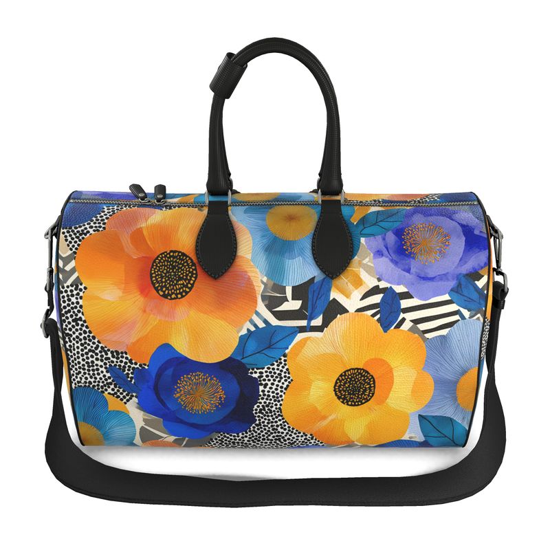 Oriah Nova™ Luxe Duffle Bag - GeoBloom Edition