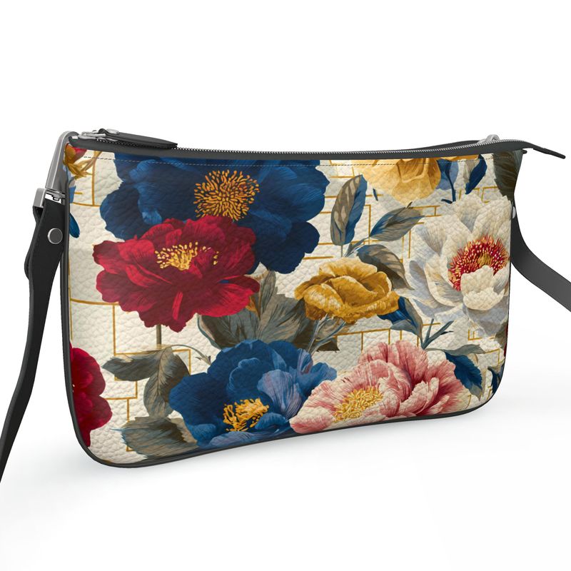 Bloomscape Pochette Double Zip bag
