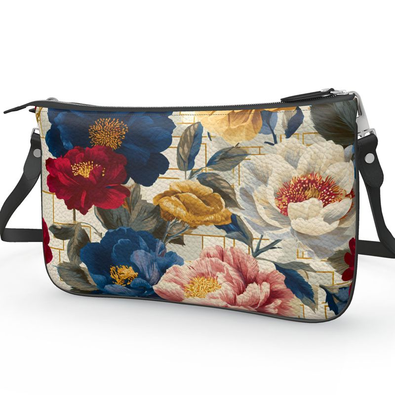 Bloomscape Pochette Double Zip bag