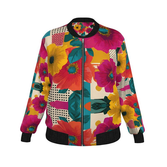 Bloomscape Ladies Bomber Jacket
