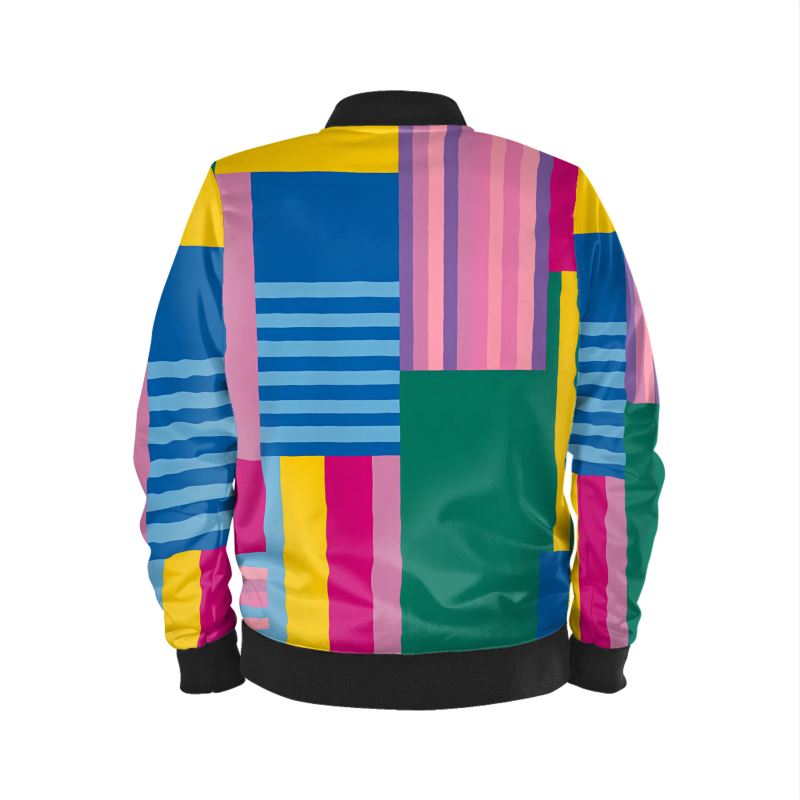 Oriah Nova™ Stripescape Mens Bomber Jacket
