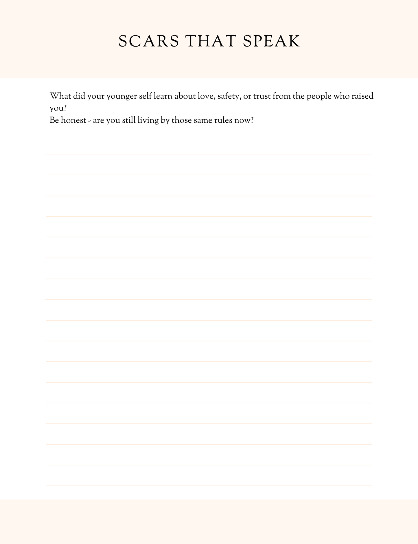 Shadow Work Journal - Digital Download