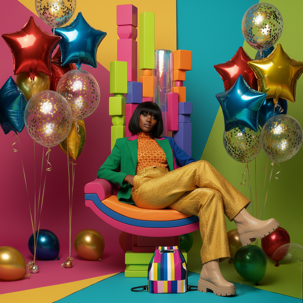 Oriah Nova™ Stripescape Bucket Backpack