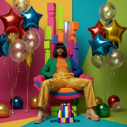 Oriah Nova™ Stripescape Bucket Backpack