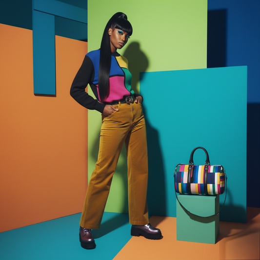 Oriah Nova™ Stripescape Duffle bag