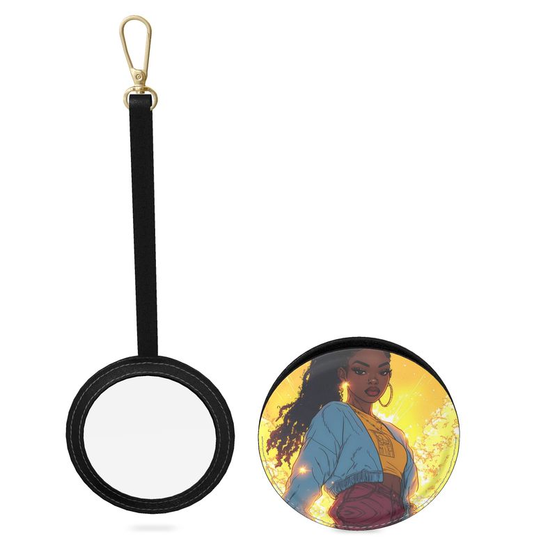 Leather Vanity Mirror