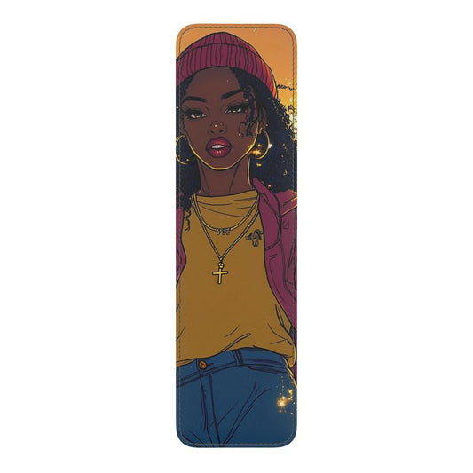Oriah Nova™ Leather Bookmark Trio - Artful Page Savers
