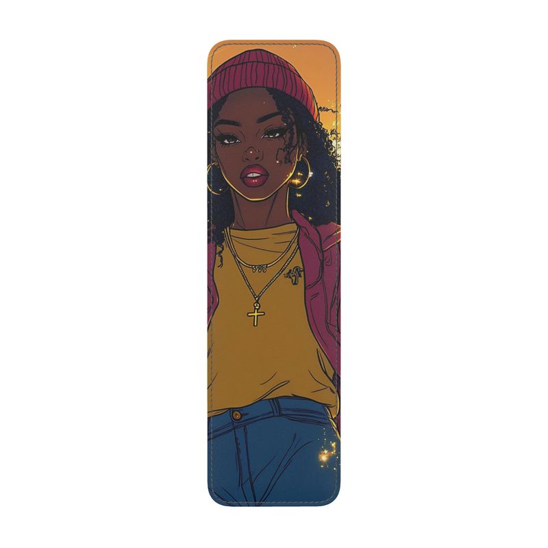 Oriah Nova™ Leather Bookmark Trio - Artful Page Savers