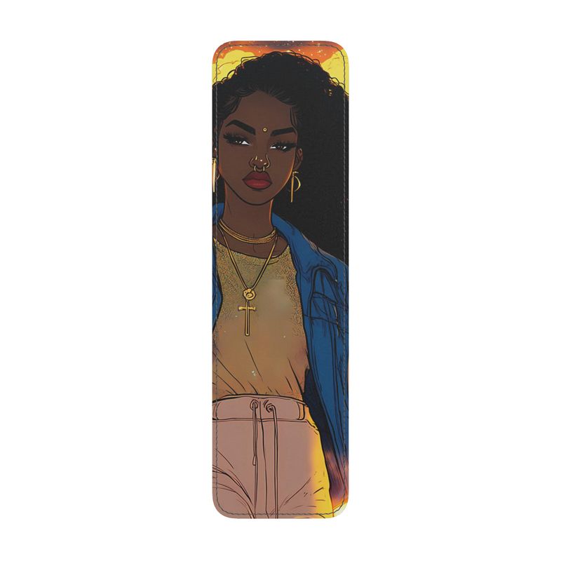 Oriah Nova™ Leather Bookmark Trio - Artful Page Savers