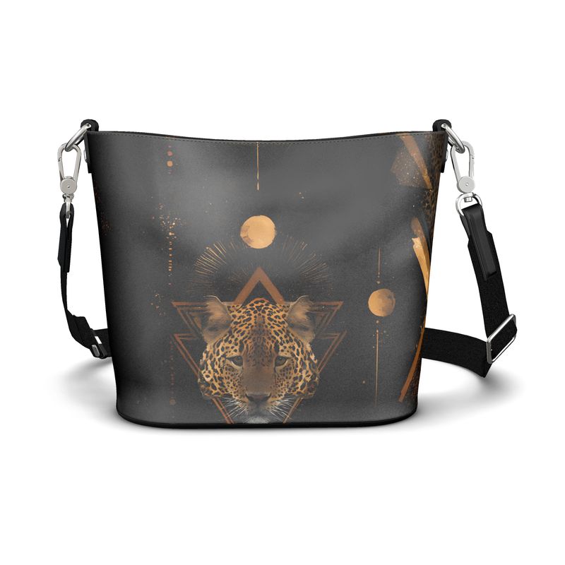 The Golden Nova Penzance Large Leather Bucket Tote