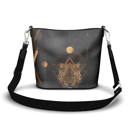 The Golden Nova Penzance Large Leather Bucket Tote