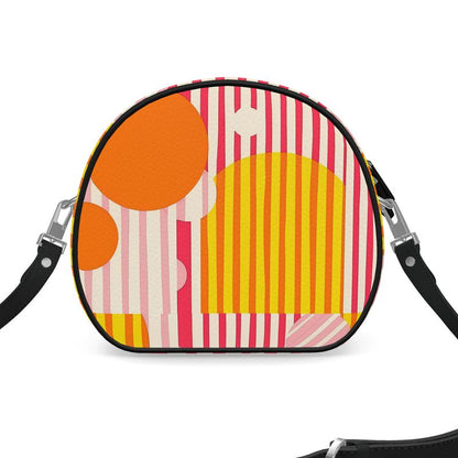 Oriah Nova™ Polka-stripes Round Box Bag