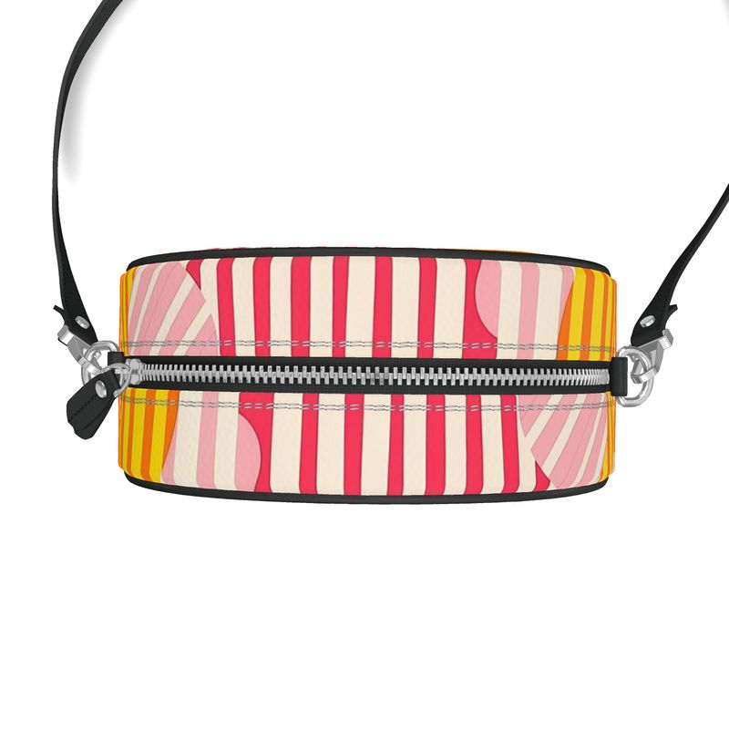 Oriah Nova™ Polka-stripes Round Box Bag