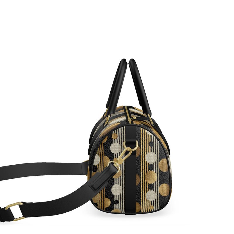 Oriah Nova™ Polka-stripes Mini Denbigh Duffle Bag