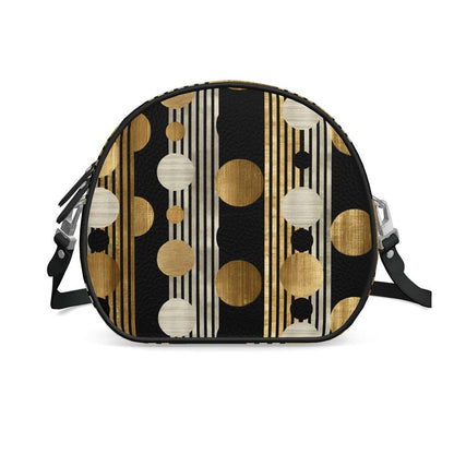 Oriah Nova™ Polka-stripes Round Box Bag