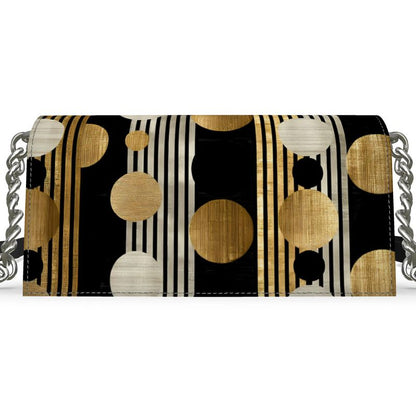 Oriah Nova™ Polka-stripes Kenway Evening Bag