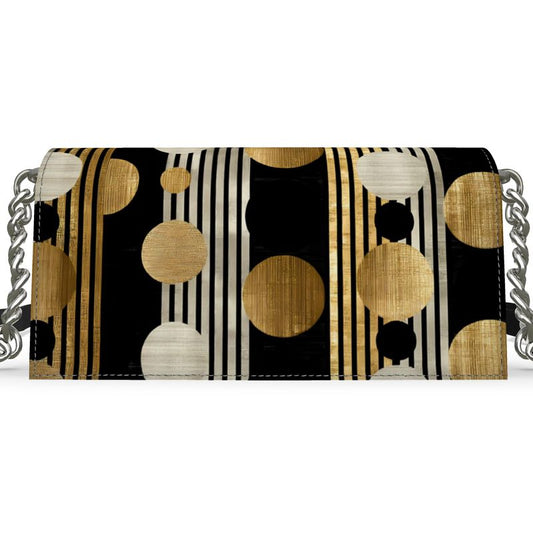 Oriah Nova™ Polka-stripes Kenway Evening Bag