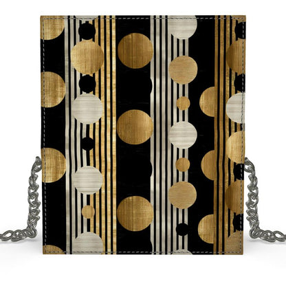 Oriah Nova™ Polka-stripes Kenway Evening Bag