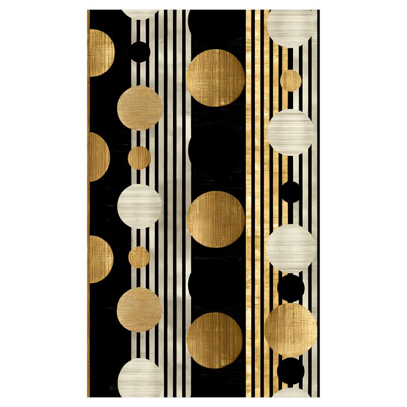 Oriah Nova™ “Golden Eclipse” Suede Curtains | Artful Home Collection