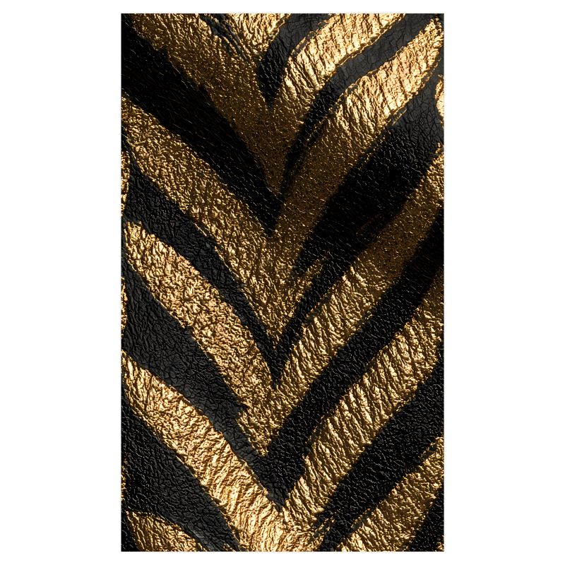 Oriah Nova™ “Golden Vibe” Chevron Curtains