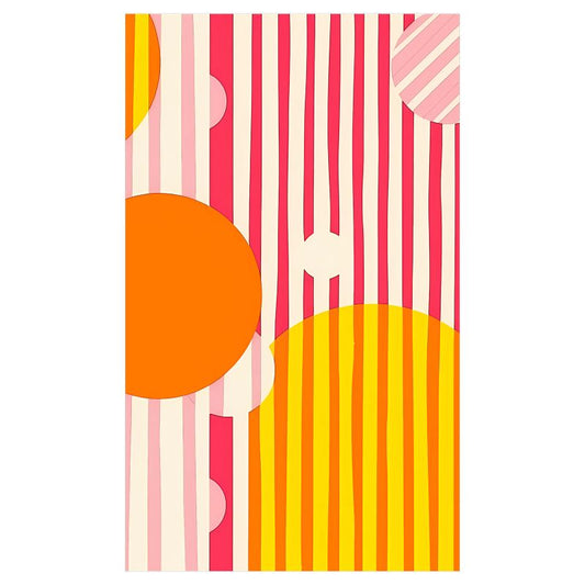 Oriah Nova™ "Solstice Stripes" Luxury Statement Curtains