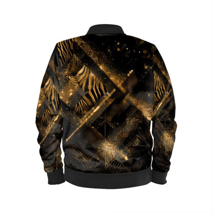 Auric Realm Men’s Bomber Coat