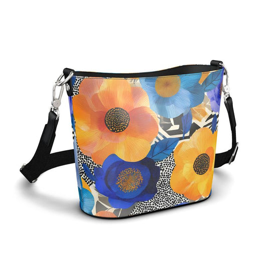 Penzance Large Leather Bucket Tote