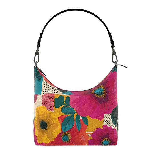 Bloomscape Square Hobo Bag