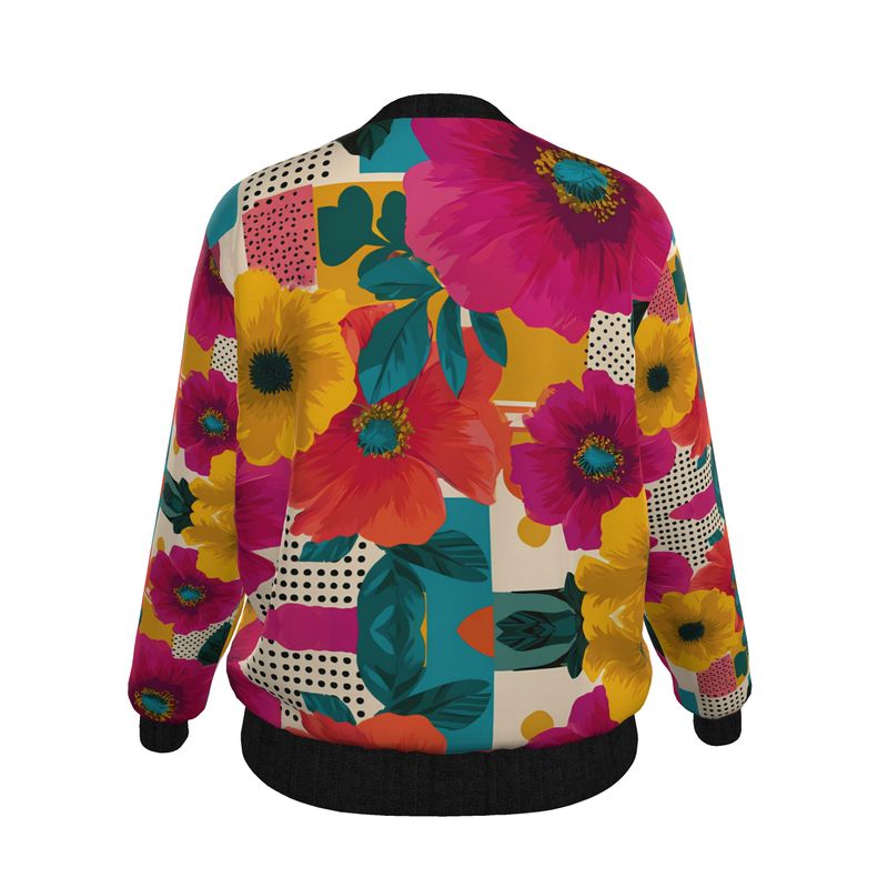 Bloomscape Ladies Bomber Jacket