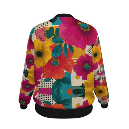 Bloomscape Ladies Bomber Jacket