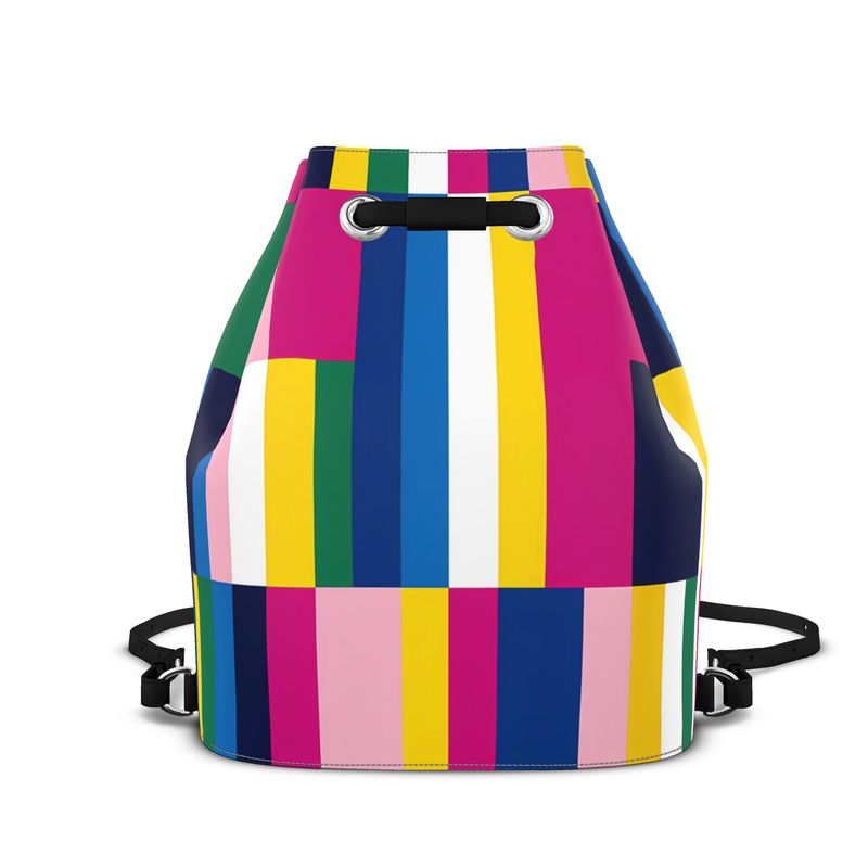 Oriah Nova™ Stripescape Bucket Backpack