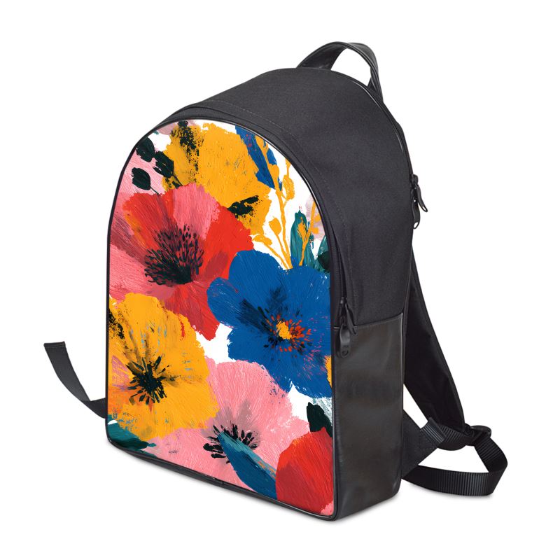 Nova™ Bold Bloomscape Canvas Backpack