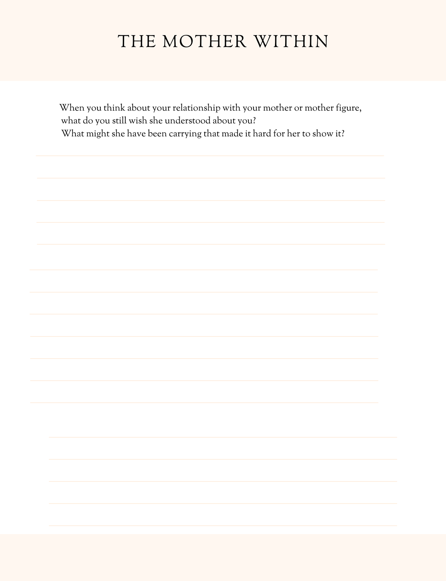 Shadow Work Journal - Digital Download