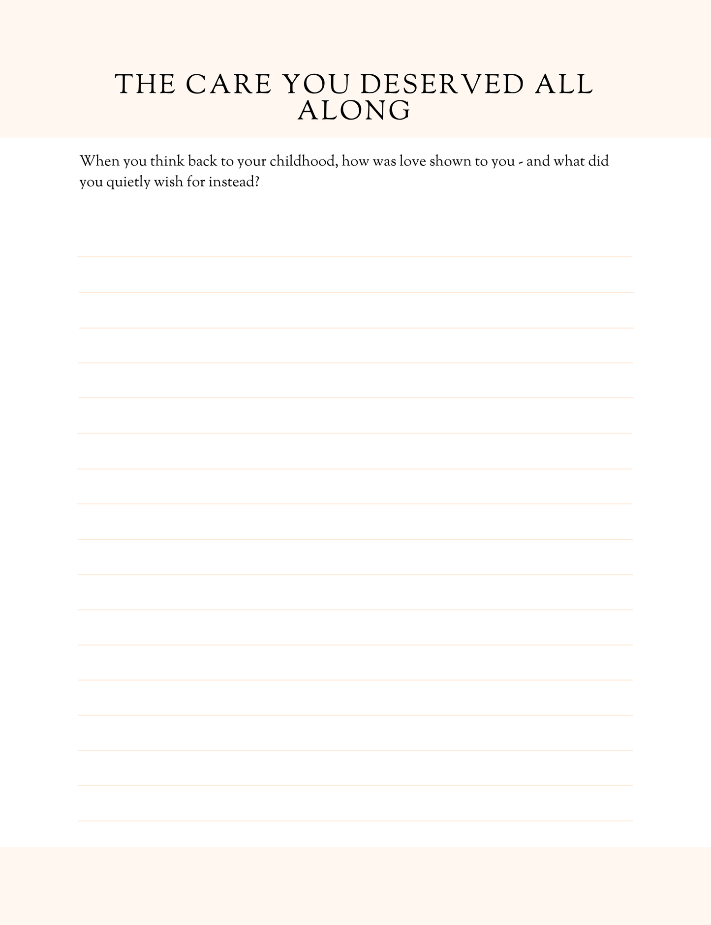 Shadow Work Journal - Digital Download