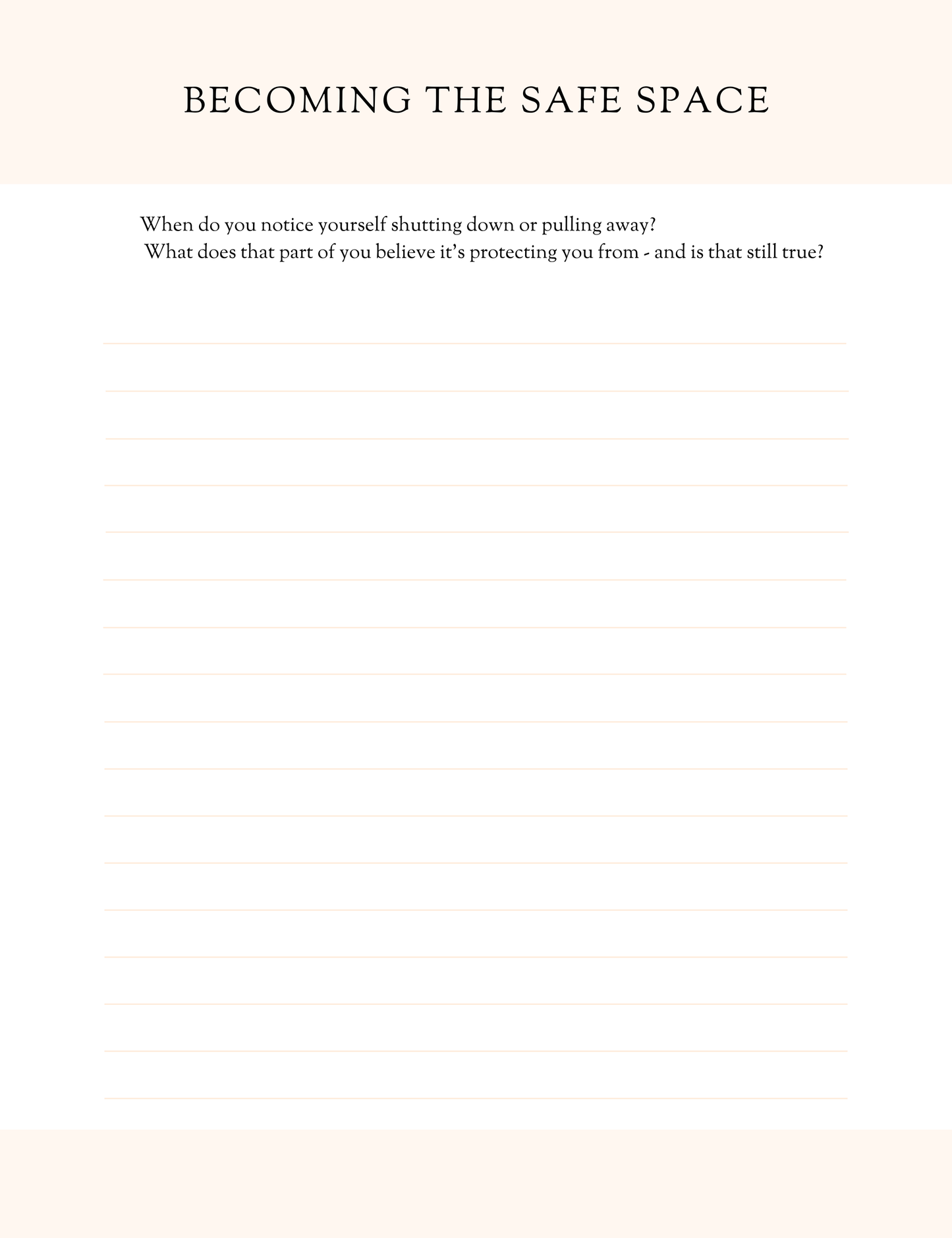 Shadow Work Journal - Digital Download