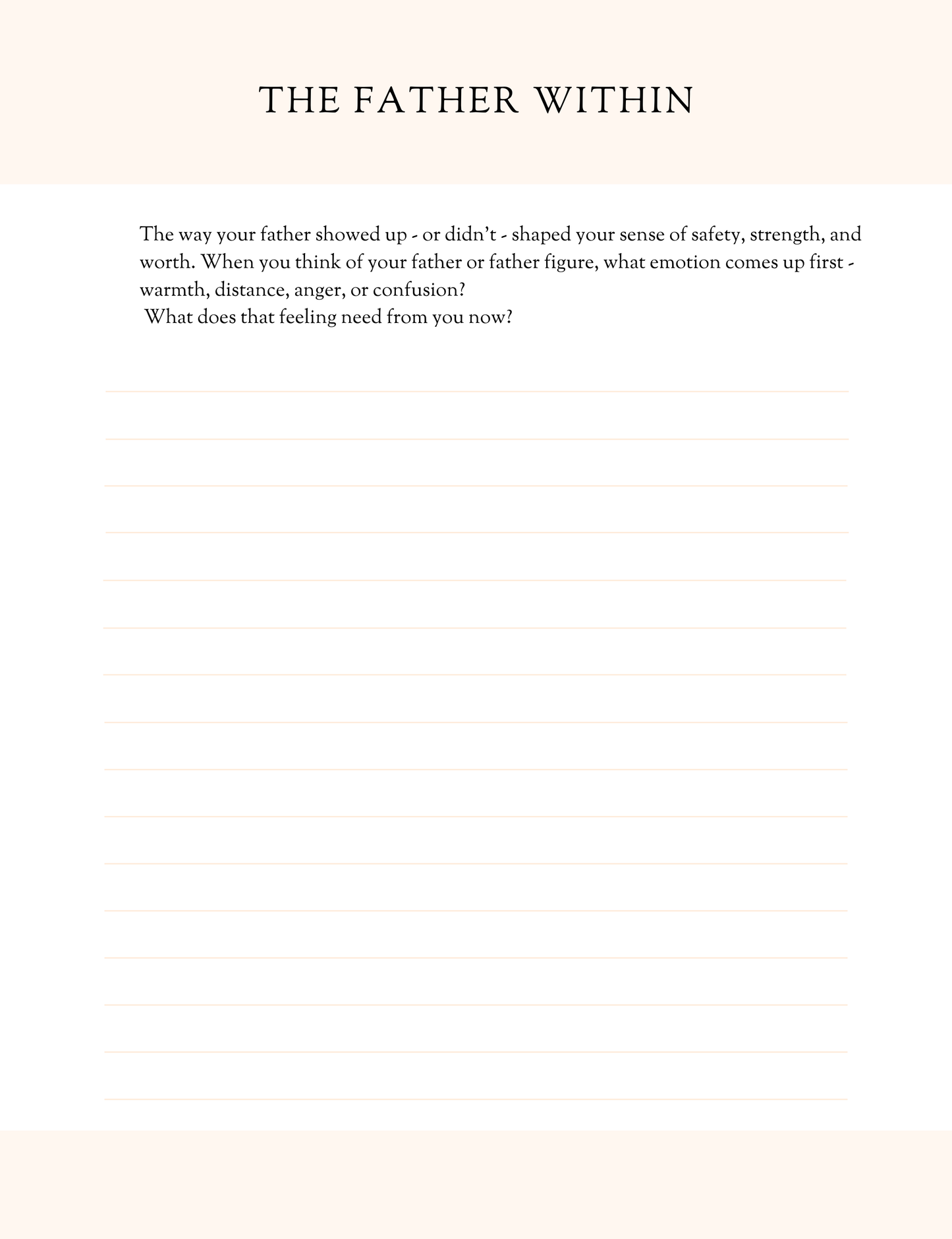Shadow Work Journal - Digital Download