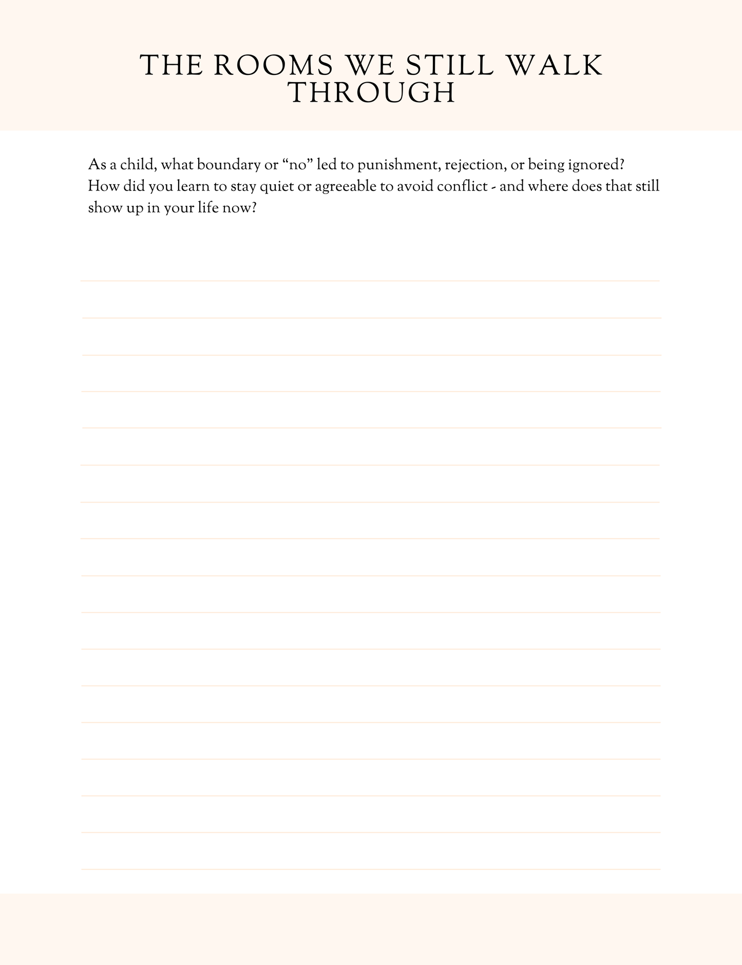Shadow Work Journal - Digital Download